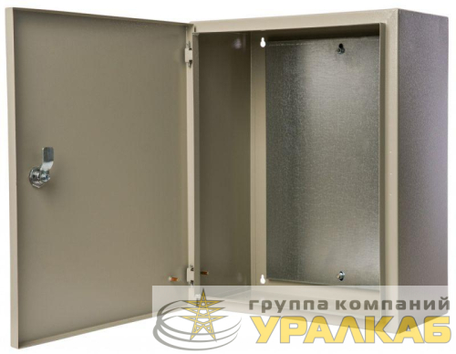 Корпус навесной ЩРНМ-2 500х400х220 IP31 с монтаж. панелью метал. DEKraft 
