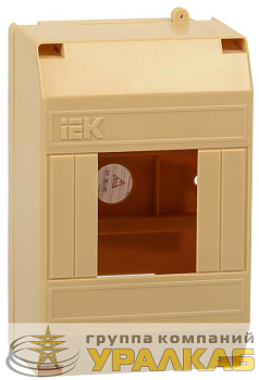 Корпус ОП КМПн 1/4 Krepta 3 IP20 для 4-х авт. выкл. пластик. сосна IEK 