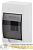 Бокс ЩРН-П-4 мод. навесной пластик IP41 SIMPLE NO-box_simple-plastic_4_surface ЭРА 
