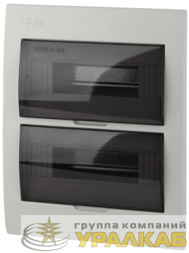 Бокс ЩРВ-П-24 мод. встраив. пластик IP41 SIMPLE NO-box_simple-plastic_24_flush ЭРА 