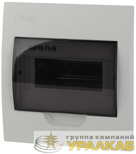 Бокс ЩРВ-П-8 мод. встраив. пластик IP41 SIMPLE NO-box_simple-plastic_8_flush ЭРА 
