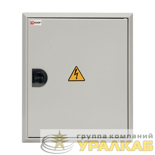 Щит ЩРН-24 (з) пласт. замок EKF 