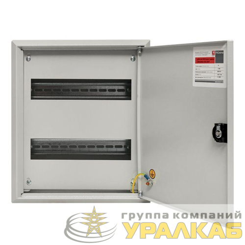 Щит ЩРН-24 (з) пласт. замок EKF 