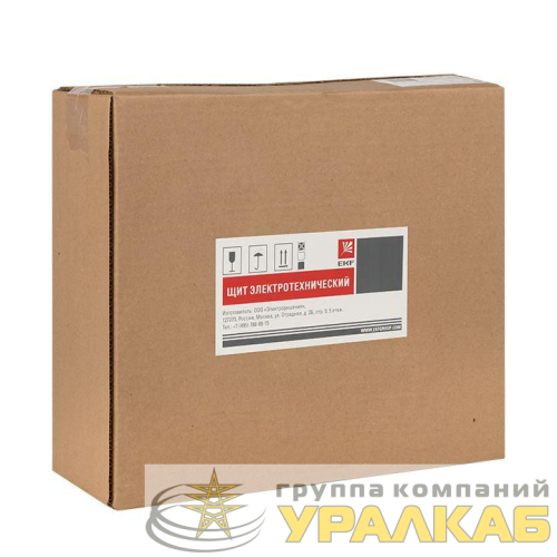 Щит ЩРН-24 (з) пласт. замок EKF 