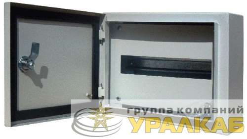 Корпус навесной ЩРН-12 250х300х120 12мод. IP54 метал. DEKraft 