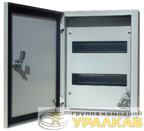 Корпус навесной ЩРН-24 400х300х120 24мод. IP54 метал. DEKraft 