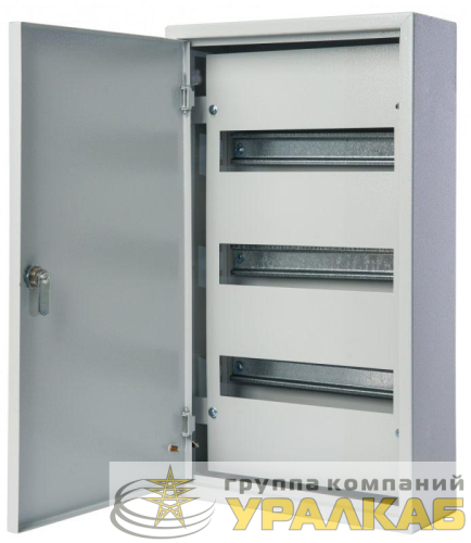 Корпус навесной ЩРН-36 520х300х120 36мод. IP31 метал. DEKraft 