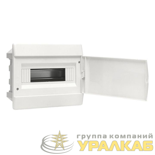 Щит ЩРВ-П-12 IP41 бел. дверца (пром. упак.) Basic EKF 