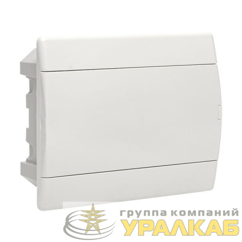 Щит ЩРВ-П-12 IP41 бел. дверца (пром. упак.) Basic EKF 