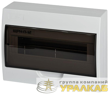 Корпус пластиковый ЩРН-П-12 SIMPLE без шин и монт. комп. BOXS12_E ЭРА 
