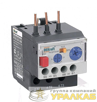 Реле тепловое РТ-03 9.00-12.0А для контакторов 09-18А DEKraft 