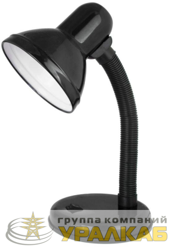 Светильник UF-301P С02 настол. 230В 60Вт черн. Ultraflash 