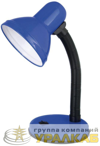 Светильник UF-301P С06 настол. 230В 60Вт син. Ultraflash 