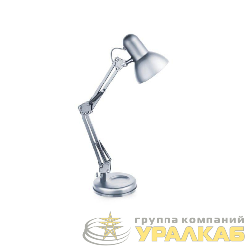 Светильник KD-313 C03 настол. 230В 60Вт E27 серебро Camelion 