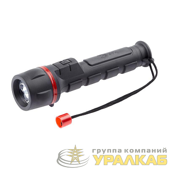 Фонарь R2AA обрезиненный (3LED 2хAA) ЭРА 