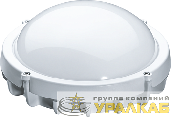Светильник светодиодный 94 826 NBL-R1-12-4K-WH-IP65-LED 12Вт 4000К IP65 960лм ЖКХ круг алюм. бел. (аналог НПП 1101) Navigator 