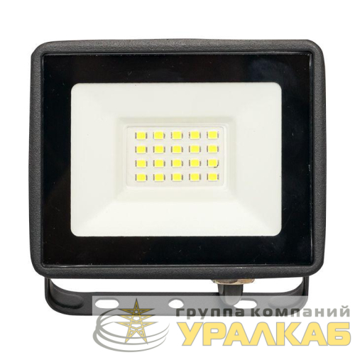 Прожектор светодиодный СДО-3002 20Вт 6500К IP65 Basic EKF 