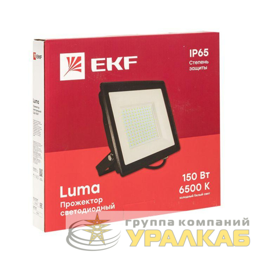 Прожектор светодиодный СДО-3007 150Вт 6500К IP65 Basic EKF 