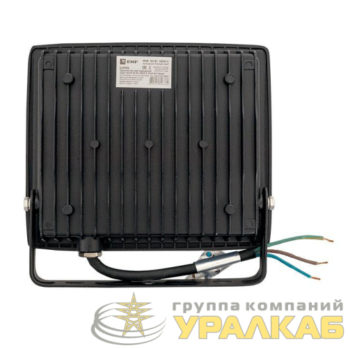 Прожектор светодиодный СДО-3004 50Вт 6500К IP65 Basic EKF 
