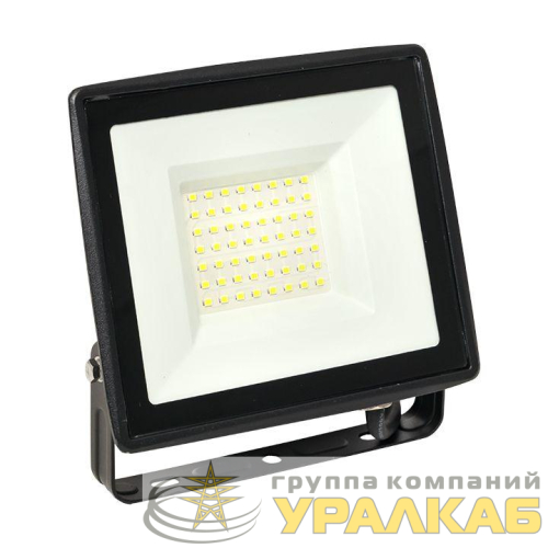 Прожектор светодиодный СДО-3004 50Вт 6500К IP65 Basic EKF 