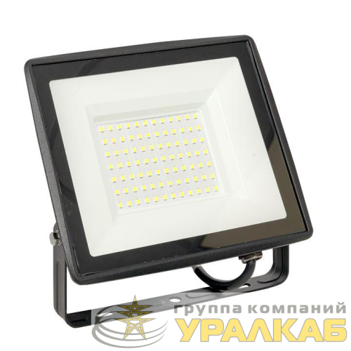 Прожектор светодиодный СДО-3005 75Вт 6500К IP65 Basic EKF 