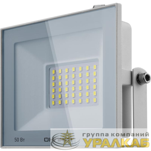 Прожектор светодиодный 90 137 OFL-50-6K-WH-IP65-LED 50Вт 6000К IP65 4000лм бел. ОНЛАЙТ 