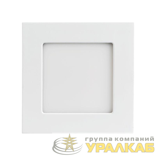 Светильник светодиодный DL-120х120M-9W Day White IP40 метал. Arlight 
