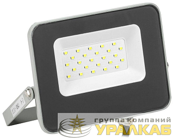Прожектор светодиодный СДО 07-20 20Вт 6500К IP65 сер. IEK 