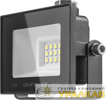 Прожектор светодиодный 71 688 OFL-10-6K-BL-IP65-LED 10Вт 6000К IP65 800лм черн. ОНЛАЙТ 