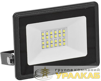 Прожектор светодиодный СДО 06-30 6500К IP65 черн. IEK 