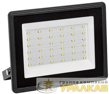Прожектор светодиодный СДО 06-50 6500К IP65 черн. IEK 