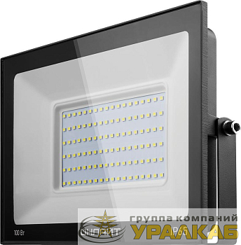 Прожектор светодиодный 61 948 OFL-100-6K-BL-IP65-LED 100Вт 6000К IP65 8000лм черн. ОНЛАЙТ 