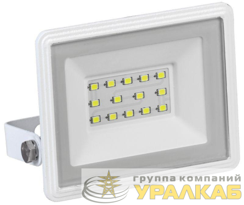 Прожектор светодиодный СДО 06-20 6500К IP65 бел. IEK 