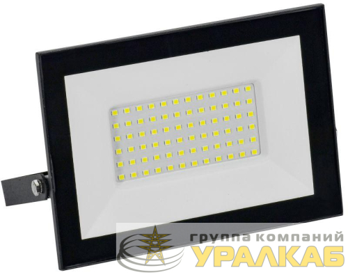 Прожектор светодиодный СДО 001-70 6500К IP65 черн. GENERICA 