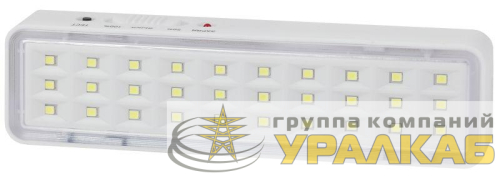 Светильник светодиодный DBA-101-0-20 30LED 5ч IP20 аварийный непостоянный Эра 
