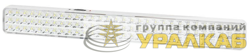Светильник светодиодный DBA-107-0-20 9Вт 6500К IP20 90LED 4ч аварийный непостоянный Эра 