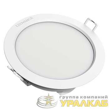 Светильник светодиодный Eco Class Downlight DL 865 WT 8Вт 6500К IP44 760лм ДВО даунлайт кругл. встраив. ультратонкий LEDVANCE 