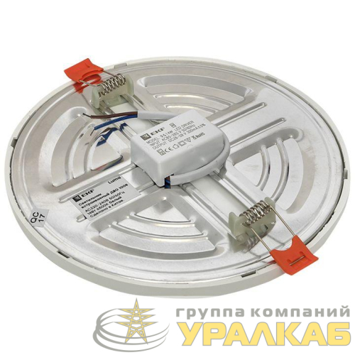 Светильник светодиодный ДВО 1008 14Вт 6500К IP20 встраив. Basic EKF 