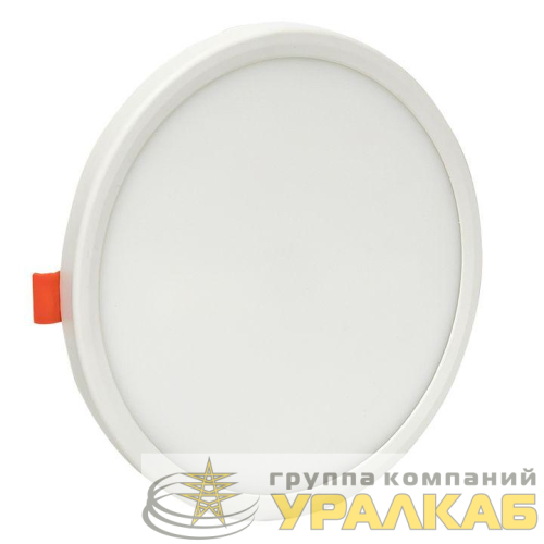 Светильник светодиодный ДВО 1010 20Вт 6500К IP20 встраив. Basic EKF 