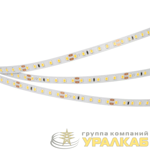 Лента светодиодная RT-A120-8mm 24V Day 4000К CRI98 9.6Вт/м IP20 2835 (уп.5м) Arlight 