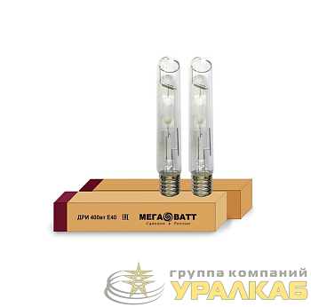 Лампа газоразрядная металлогалогенная ДРИ 400/4000К E40 (25) МЕГАВАТТ 