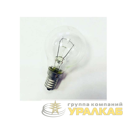 Лампа накаливания ДШ 230-40Вт E14 (100) КЭЛЗ 