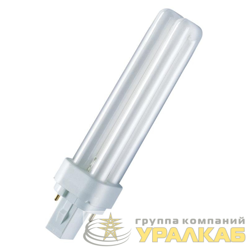 Лампа люминесцентная компактная DULUX D 26Вт/840 G24d-3 OSRAM 