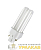 Лампа люминесцентная компактная DULUX D/E 18Вт/830 G24q-2 OSRAM 