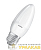 Лампа светодиодная LED Value LVCLB75 10SW/840 10Вт свеча матовая E27 230В 10х1 RU OSRAM 