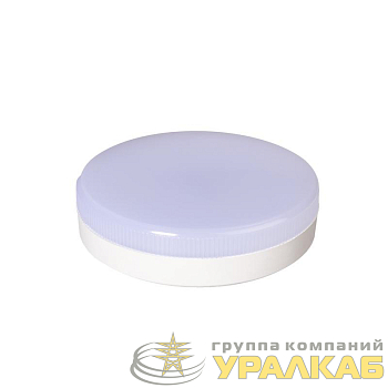 Лампа светодиодная PLED-GX53 12Вт таблетка матовая 5000К холод. бел. GX53 1040лм 230В JazzWay 