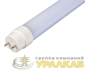 Лампа светодиодная PLED T8-600GL 10Вт линейная 4000К нейтр. бел. G13 800лм 220-240В JazzWay 