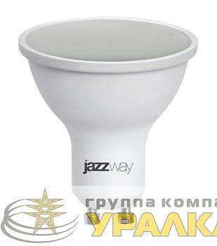 Лампа светодиодная PLED-SP 7Вт PAR16 3000К тепл. бел. GU10 520лм 230В JazzWay 