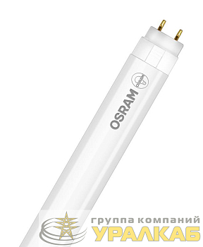 Лампа светодиодная SUBSTITUBE Basic T8 9W/840 9Вт T8 линейная 4000К нейтр. бел. G13 800лм 220-240В 600мм двухсторон. прям. вкл. (замена 18Вт) OSRAM 