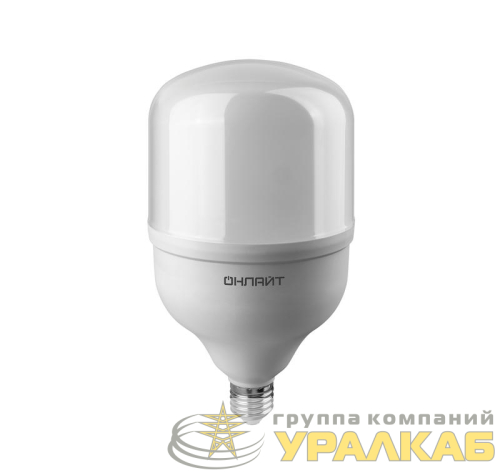 Лампа светодиодная высокомощная 82 906 OLL-T140-70-230-840-E27E40 70Вт 4000К нейтр. бел. E27/E40 5300лм 176-264В ОНЛАЙТ 